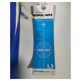 Vintage Pan Am Expandable Shoulder Tote