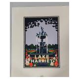 Legendary Landmark Prints 'Lake Harriet' Art Prints by Mark Herman