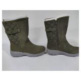 Land's End Ladies Sage Green Boots (Size 8) *New w/Tags*