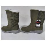 Land's End Ladies Sage Green Boots (Size 8) *New w/Tags*