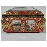 Lebkuchen-Schmidt Large Tin Nuremburg Chest