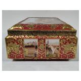 Lebkuchen-Schmidt Large Tin Nuremburg Chest