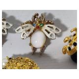 Lot of Bug Brooches