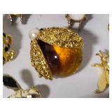 Lot of Bug Brooches