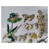 Lot of Animal Brooches/Pendants