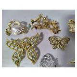 Assorted Stamped 'Gerrys' Brooches