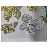 Assorted Stamped 'Gerrys' Brooches