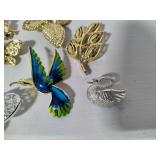 Assorted Stamped 'Gerrys' Brooches