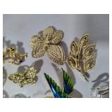 Assorted Stamped 'Gerrys' Brooches