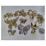 Assorted Stamped 'Gerrys' Brooches