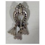 Sterling/925 Stamped Brooches