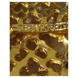 Eisenberg, ART & Warner Stamped Brooches