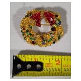 Eisenberg, ART & Warner Stamped Brooches