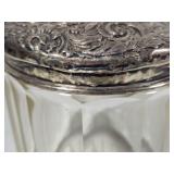 Sterling Silver Vanity Jar