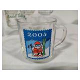 Marshall Field's Santa Bear Mug Collection