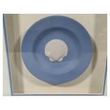 Wedgewood Blue Jasperware Framed Trinket Dishes
