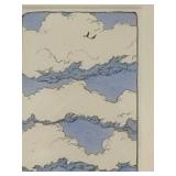 Susan Hunt-Wulkowicz Hand Colored Lithograph 'Uphill' - Signed/Numbered