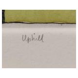 Susan Hunt-Wulkowicz Hand Colored Lithograph 'Uphill' - Signed/Numbered