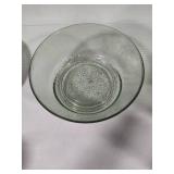 Vintage Acrylic Ice Bucket, Bowl, Plates & Glasses