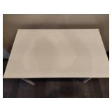 New White Portable Craft/Office Table