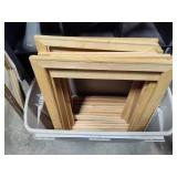Tote Full of Wood Frames (24' x 20')