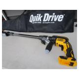 Screwgun w/Quik Drive