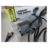 Angle Grinder, Laminate Trim Router