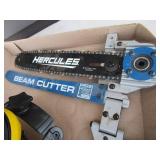 Face Shield, Ear Protection, Beam Cutter Kit