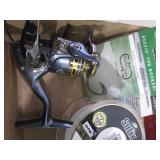 Pflueger Reel, Line, Sinkers
