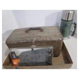 Tackle Box, Filet Glove, Thermos