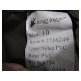 Frogg Toggs Hip Waders Sz 10