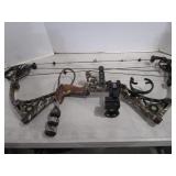 Mathews Cmpd Bow, Quiver, Arrows