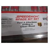 Spade Bits, Stiletto Hammer, Buck Knife