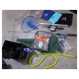 Fishing: Net, Poles, Trap
