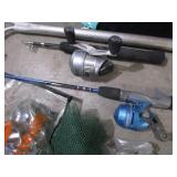 Fishing: Net, Poles, Trap