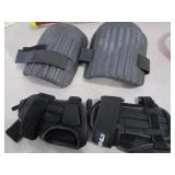 Alum. Bat, Knee Pads, Wrist Guards