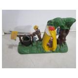 Boys Scout Camp Mechanical Bank