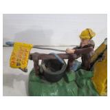 Boys Scout Camp Mechanical Bank