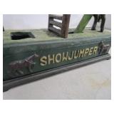 Show Jumper Cast Mechanical Bank