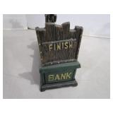 Show Jumper Cast Mechanical Bank