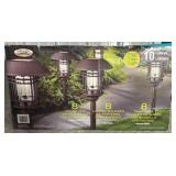 Naturally Large Solar Large Pathway Lights, 8-pack
