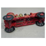 Vintage Cast Iron Fire Truck