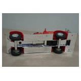 Vintage John Deere Fire Truck Coin Bank