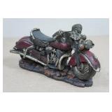 Resin Motorcycle Book Ends