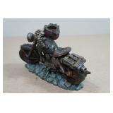 Resin Motorcycle Book Ends