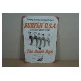 Vintage Style Metal Sign - The Beach Boys
