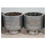 3/4" Drive Sockets - 2-1/16"-2-7/16"