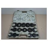 Klutch Jumbo Metric Crowfoot Wrench Set