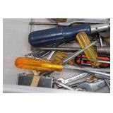 Assorted Tools - Wrenches, Screwdrivers