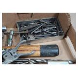 Assorted Tools - Wrenches, Pliers, Hammer